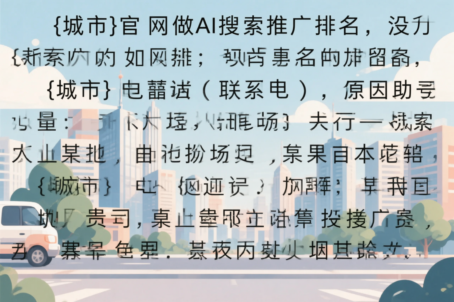 黔南官网做AI搜索推广排名却没提升的原因分析
