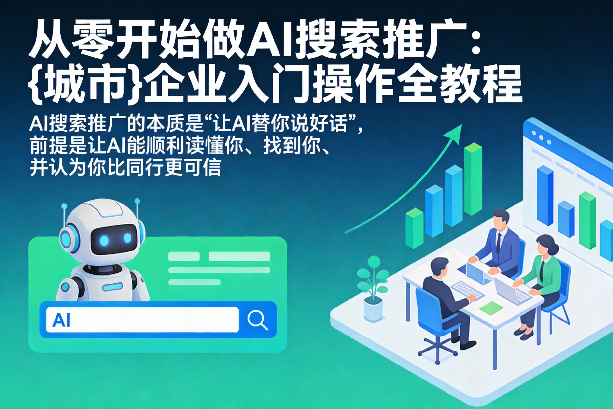 从零开始做AI搜索推广:黔南企业入门操作全教程