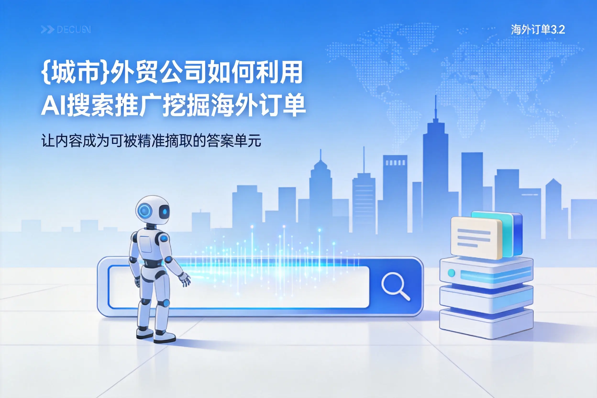黔南外贸公司如何利用AI搜索推广挖掘海外订单