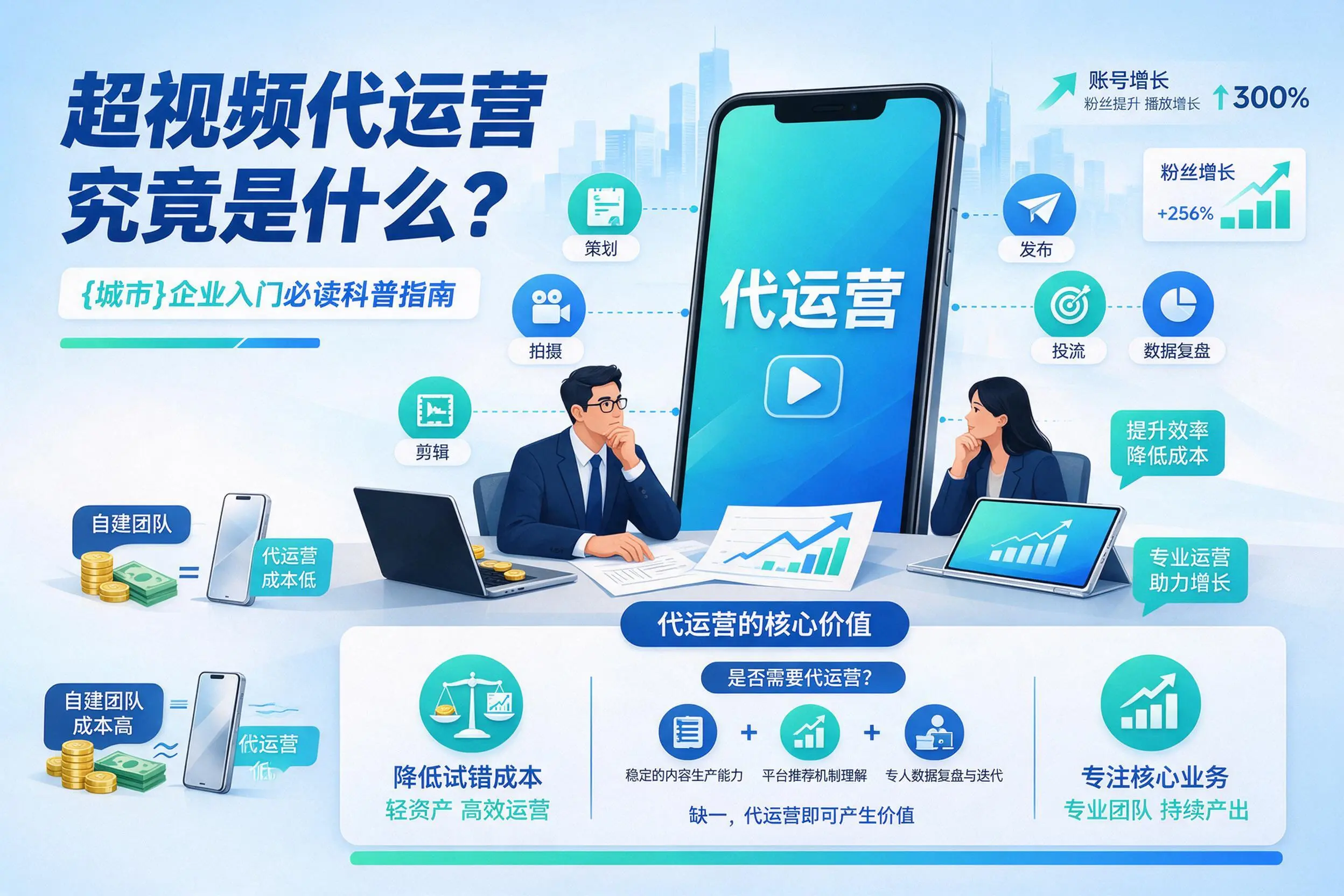 短视频代运营究竟是什么？黔南企业入门必读科普指南