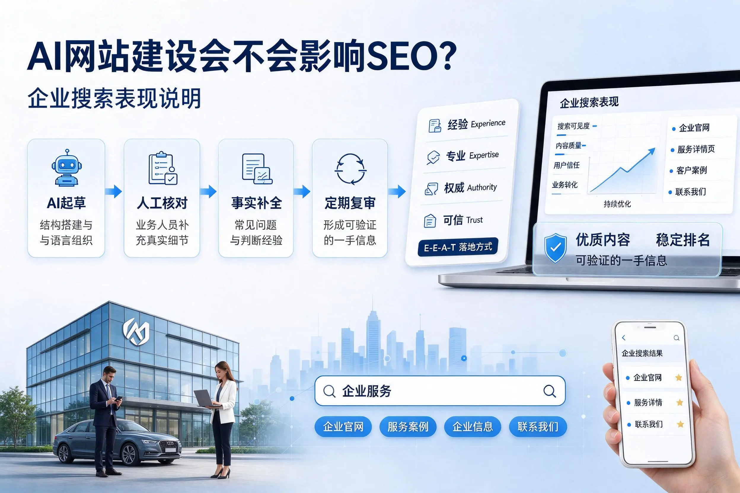 AI网站建设会不会影响SEO?黔南企业搜索表现说明