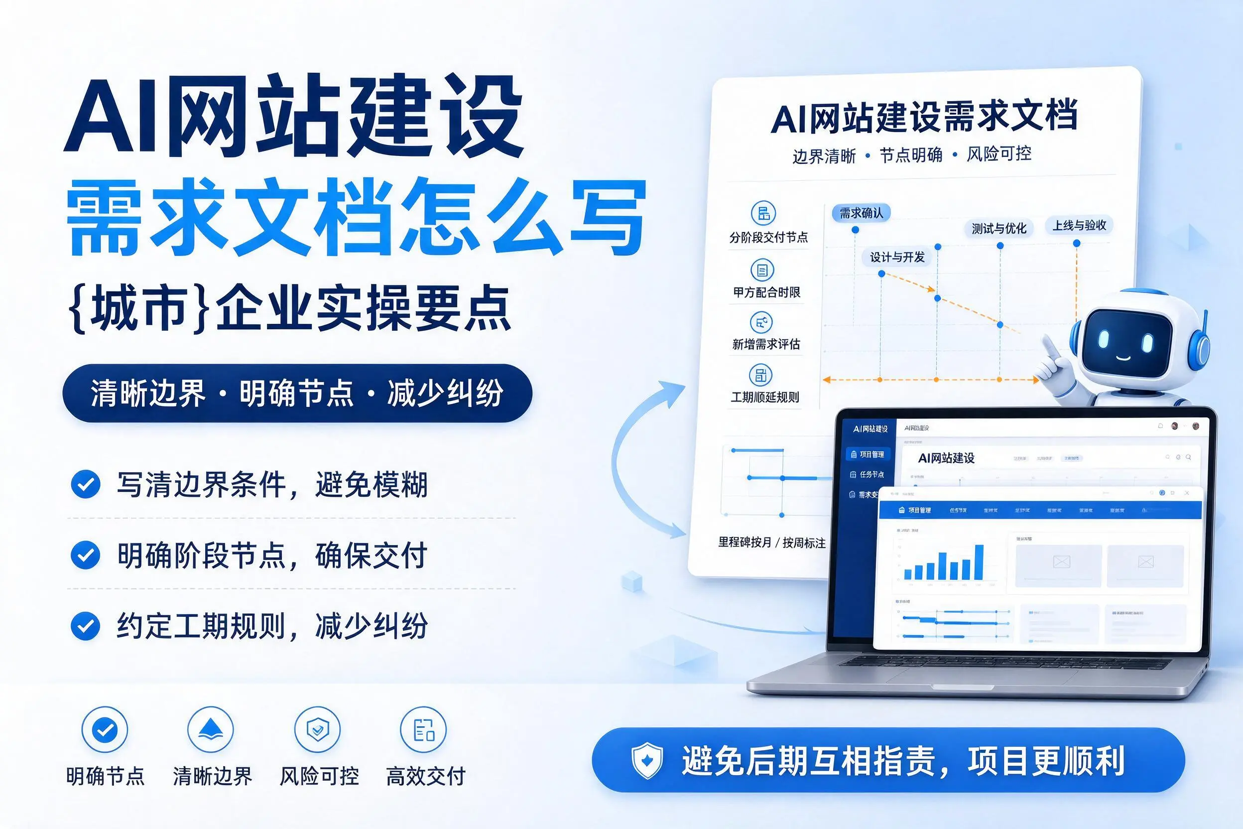 AI网站建设需求文档怎么写，黔南企业实操要点